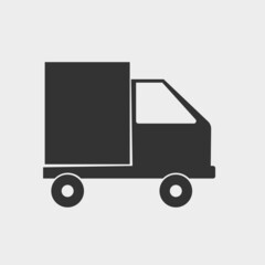 Delivery vector icon illustration sign