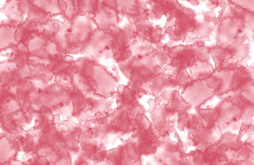 Irregular watercolor background. Abstract stain, multicolor watercolor on white background