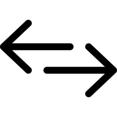 exchange icon vector