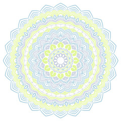 マンダラアート(春・葉・花)