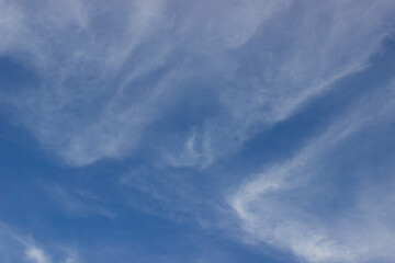 blue sky with clouds for background