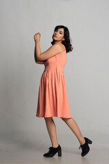 Fashion Model wearing casual Clothes