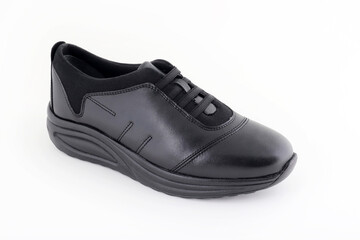 Leather and comfortable women's shoes.