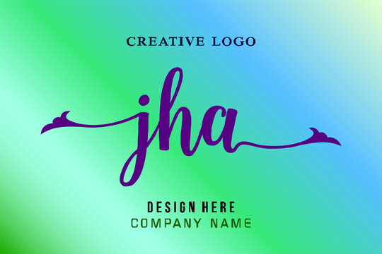 JHA lettering logo is simple, easy to understand and authoritative
