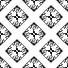 Seamless traditional pattern design