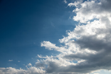 逆光の空模様３