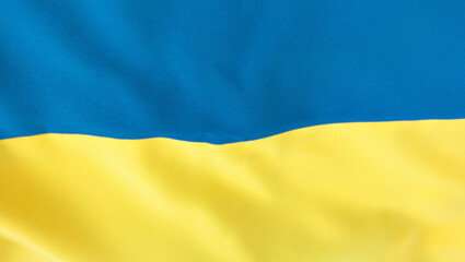 conflict between Ukraine and Russia. flag of Ukraine