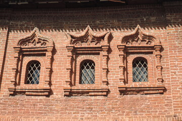 Obraz premium Windows of the church in Moscow, Russia