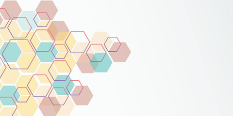 abstract colorful geometric shape background