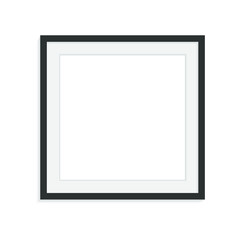 Fototapeta premium mock-up frame on white background 