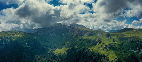 Oshten mount in Caucasus Mountains