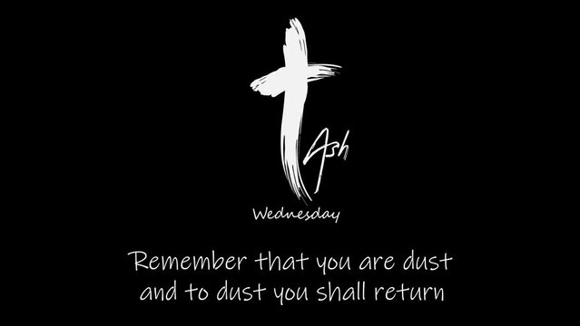 Lent Season quote useful for church projector, video display, Christian devotional programs