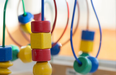 Bead Maze Wooden Toddler Montessori Toys