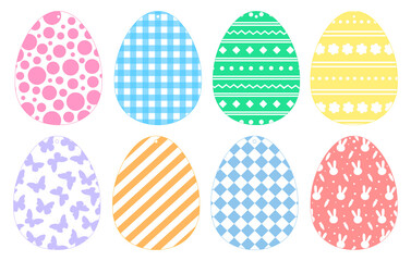 Easter Eggs gift tags templates