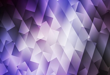 Light Purple vector background in polygonal style.