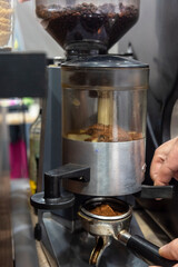 Coffee making machines, coffee making process