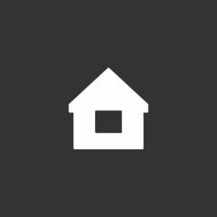 Home Icon. Vector illustration for graphic design, Web, UI, app.