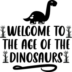 Dinosaur T-shirt and SVG Design 