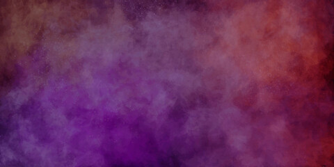 Fototapeta premium Abstract watercolor grunge purple background with grungy fuchsia background with stians. abstract modern design graphic background texture colorful digital. violet nebula with stars and night scenery.