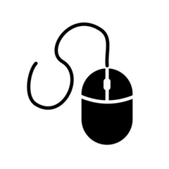 Computer Mouse Icon. High quality black style vector icons