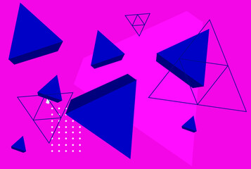 blue purple abstract vector flat background wallpaper illustration 