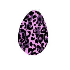 eggs. Easter design elements. leopard print easter eggs on a white background for your Easter project. Painted Easter egg isolated on white background
