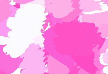 Light Pink vector texture with abstract forms.