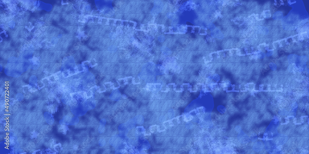 Poster blue texture background with meanders, shadows and highlights. abstract calm background for your des