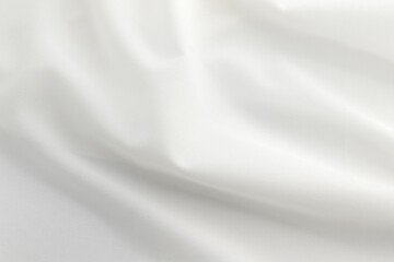 Smooth elegant white silk or elegant satin texture can be used as background, elegant wedding background design.