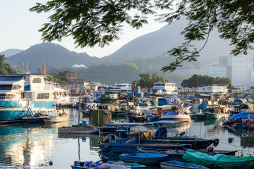 Hong Kong fishing village