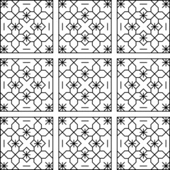 Seamless cross-stitch pattern design
