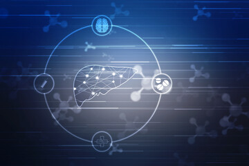 Medical and Health care concept background, Medical Science, Biotechnology concept background