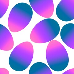 Easter seamless pattern with eggs for wallpaper and fabrics and textiles and packaging and gifts 