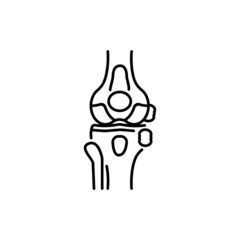 Infectious Arthritis color line icon. Pictogram for web page