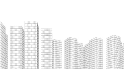 city skyscrapers