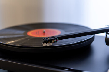 vinyl record player