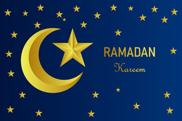 Ramadan kareem background poster design templates