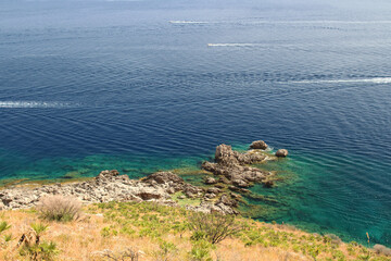 Natural park in Sicily, Italy.