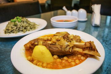 Persian, Arabic Cuisine in restaurant 