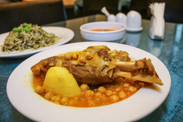 Persian, Arabic Cuisine in restaurant 