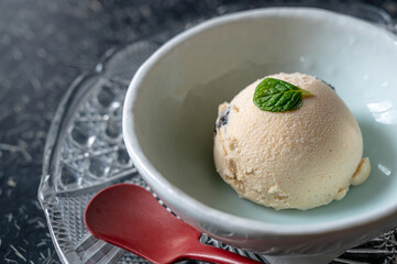 黒豆アイスクリーム