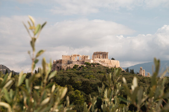 View to acropolis