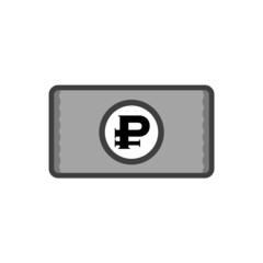 Obraz premium ロシアの通貨・ルーブルの記号 