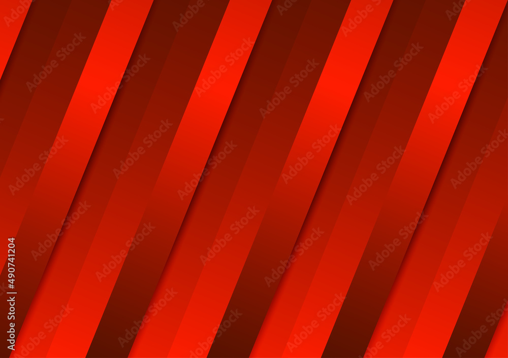Poster abstract background pattern line parallel glow blue style vector illustration