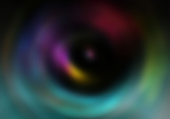 Dark abstract multicolored background with streaks - graphic image
