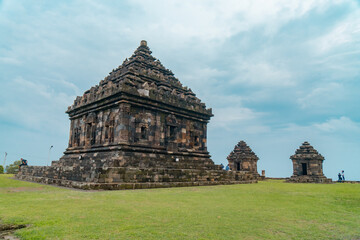 Ijo Temple, is a Hindu temple located the highest in Yogyakarta, Indonesia