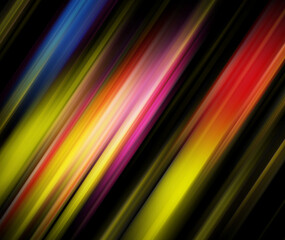 Dark abstract multicolored background with streaks - graphic image