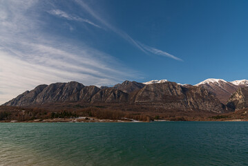 Castel San Vincenzo, Molise. The lake