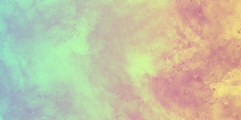 Abstract watercolor design wash aqua painted texture close up, grungy colorful background. gradient background in yellow, orange, red, with a paper texture. 