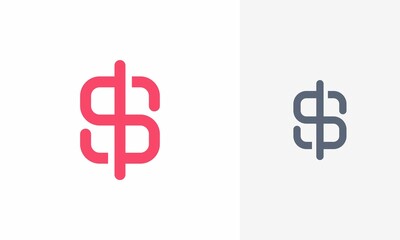 dollar price logo design. dollar price logo icon, logo design template